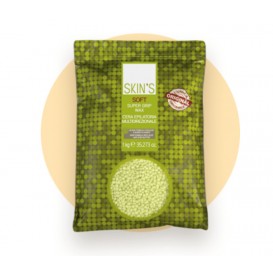 Skin's Воск мягкий для деликатной депиляции (зелёный), 1 кг.